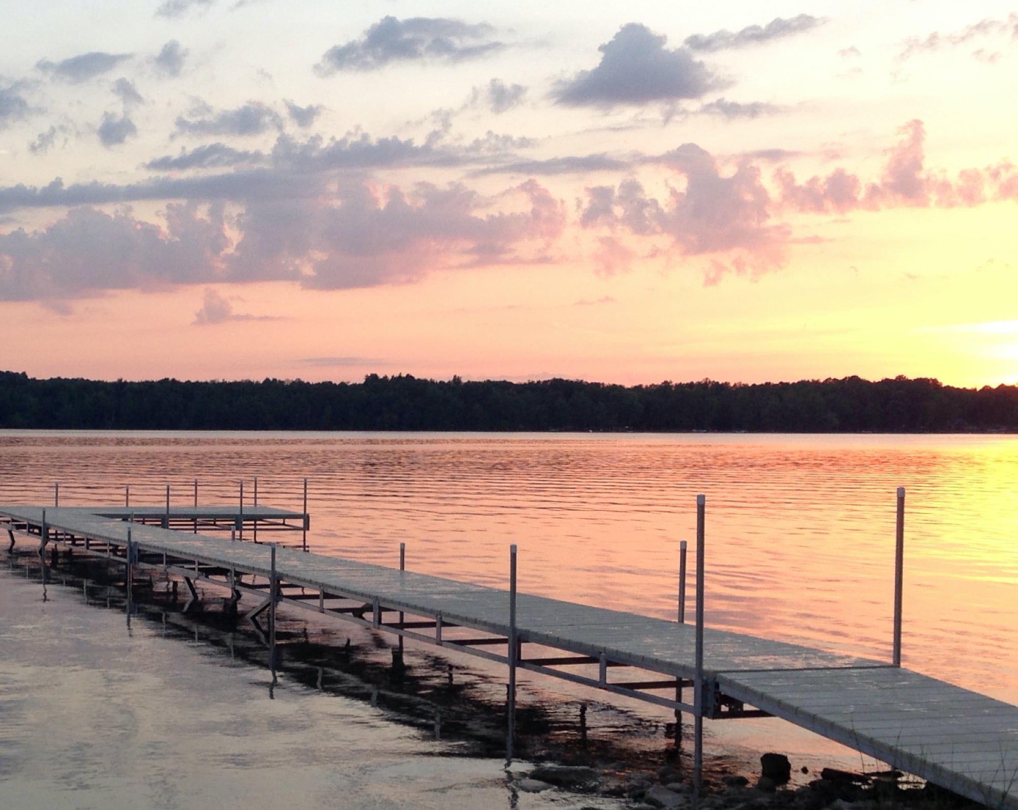 Rolling Aluminum Dock
